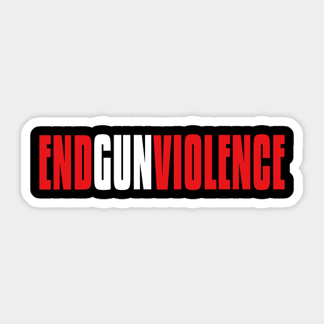 END GUN VIOLENCE Sticker by flyinghigh5